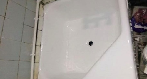 Обновление душевого поддона акрилом | Плес